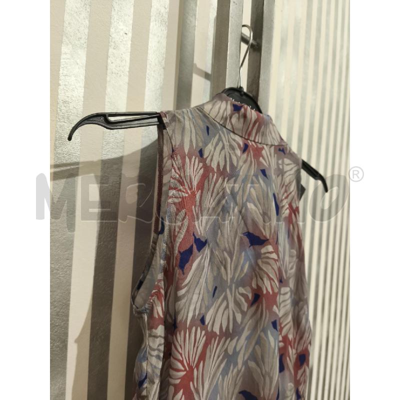TOP TRUSSARDI SFUNM LILLA ROSSO PETALI GRIGI | Mercatino dell'Usato Campobasso 2