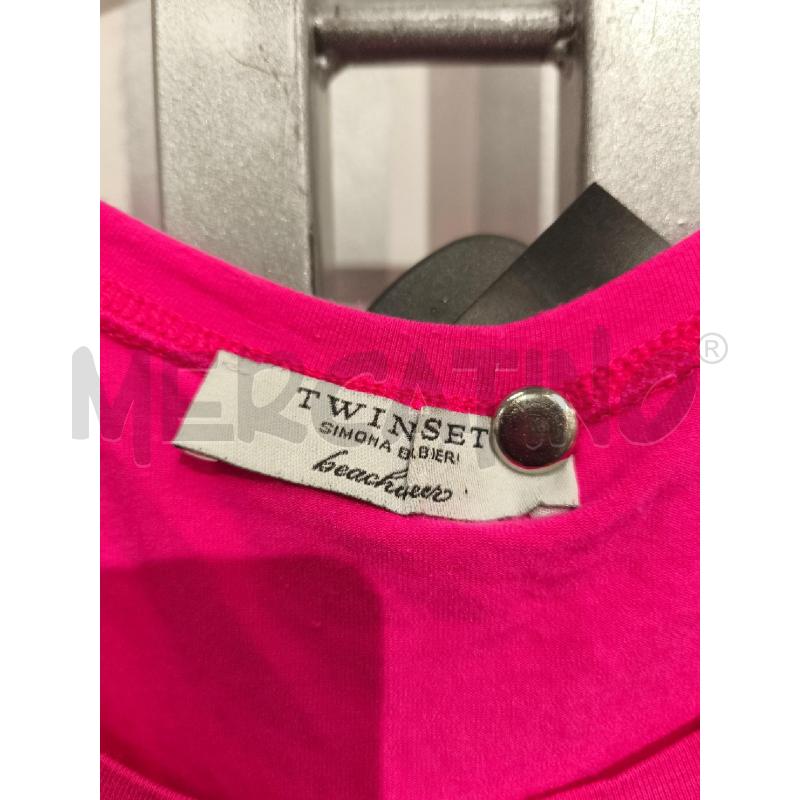 TOP TWINSET BEACHWEAR FUXIA | Mercatino dell'Usato Campobasso 2