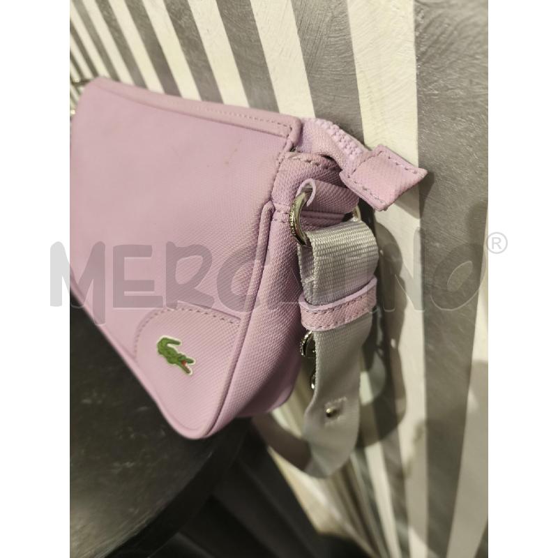 TRACOLLA DONNA LACOSTE LILLA LOGO | Mercatino dell'Usato Campobasso 3