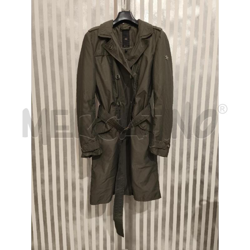 TRENCH DONNA DEK-HER VERDE MILITARE | Mercatino dell'Usato Campobasso 1