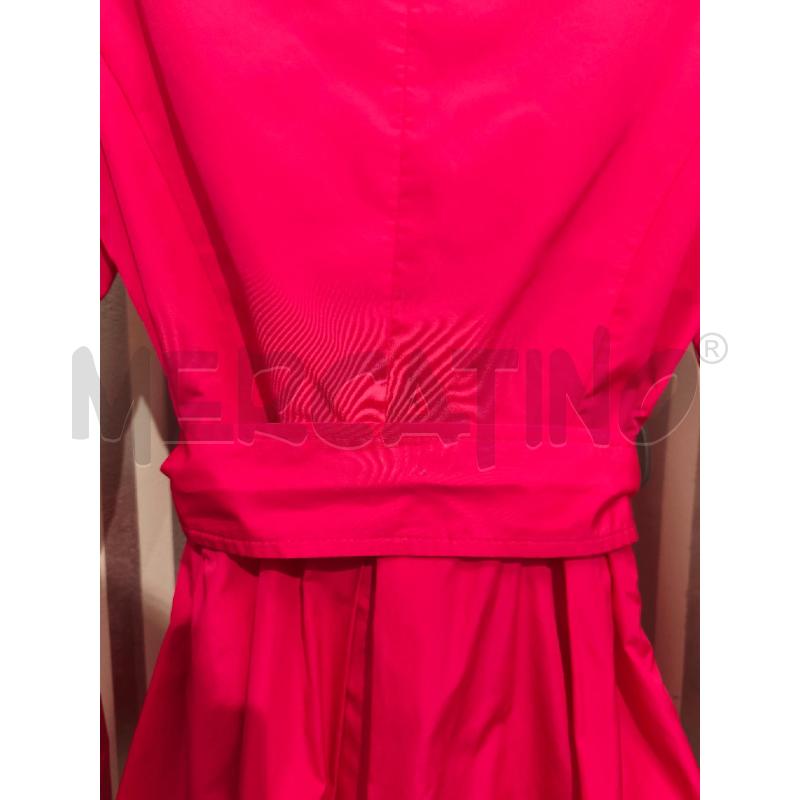 TRENCH DONNA PINKO FUXIA COLLO ARRICCIATO | Mercatino dell'Usato Campobasso 4