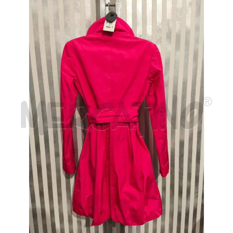 TRENCH DONNA PINKO FUXIA COLLO ARRICCIATO | Mercatino dell'Usato Campobasso 5