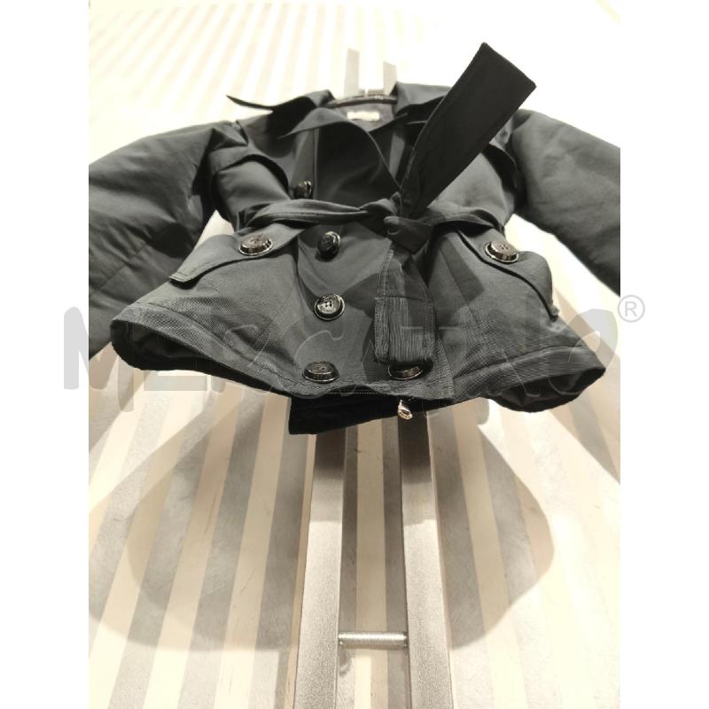TRENCH DONNA PINKO NERO CORTO CINTURA | Mercatino dell'Usato Campobasso 4