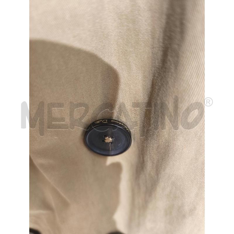 TRENCH UOMO MASSIMO DUTTI BEIGE DOPPIOPETTO IMBOTTITO CON CINTURA | Mercatino dell'Usato Campobasso 3