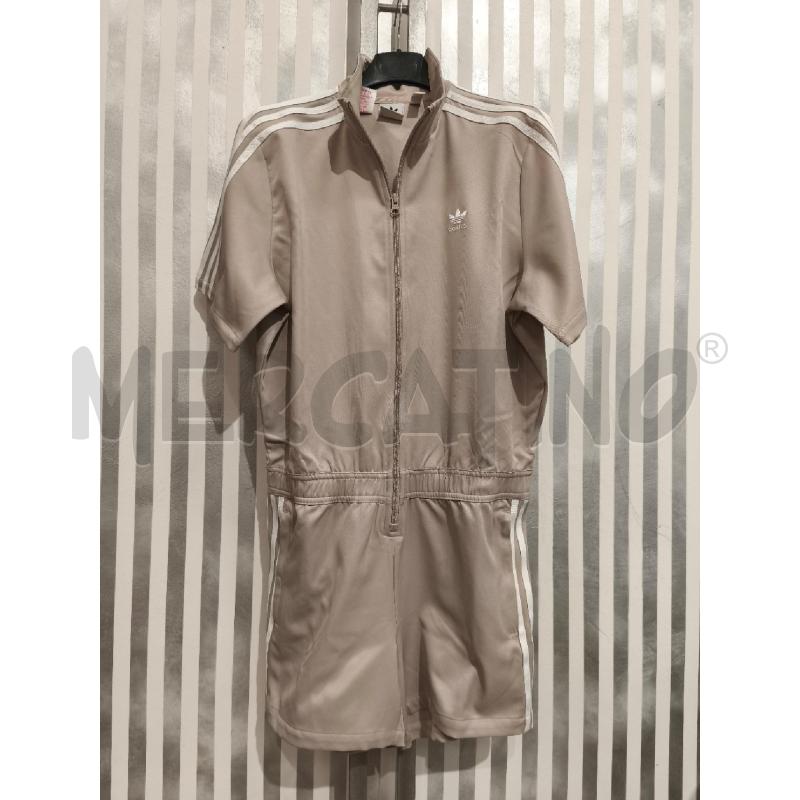 TUTA DONNA ADIDAS BEIGE RIGHE BIANCHE | Mercatino dell'Usato Campobasso 1