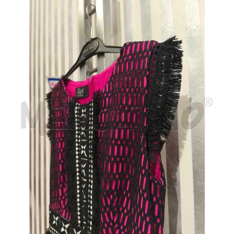TUTA DONNA CLIPS FUXIA GIALLA NERA | Mercatino dell'Usato Campobasso 4