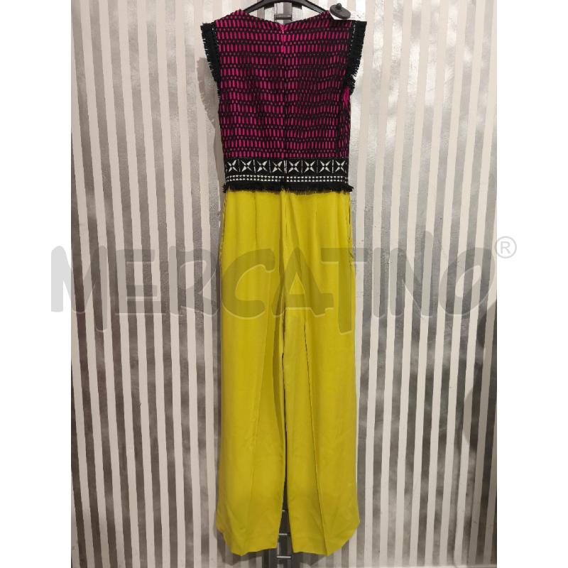 TUTA DONNA CLIPS FUXIA GIALLA NERA | Mercatino dell'Usato Campobasso 5