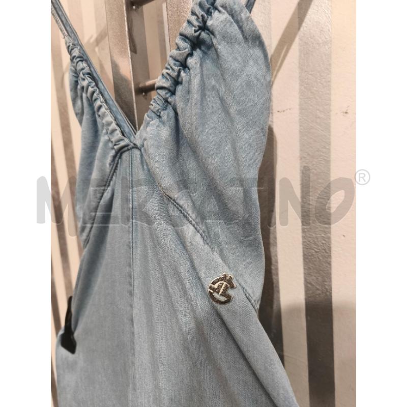 TUTA DONNA GAELLE IN JEANS BRETELLINE CHIARA | Mercatino dell'Usato Campobasso 2