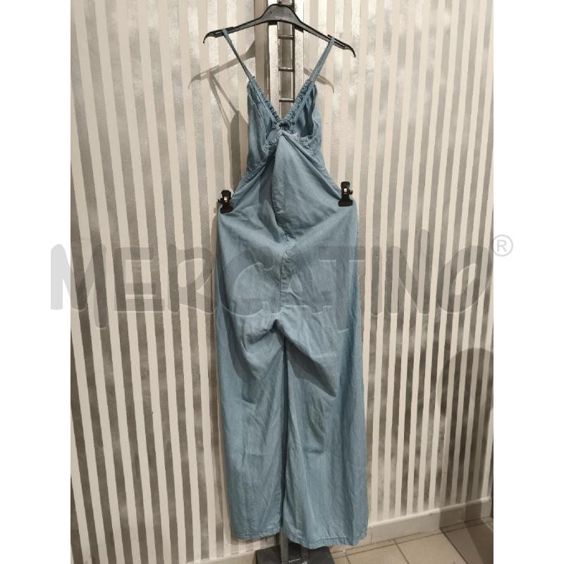 TUTA DONNA GAELLE IN JEANS BRETELLINE CHIARA | Mercatino dell'Usato Campobasso 3