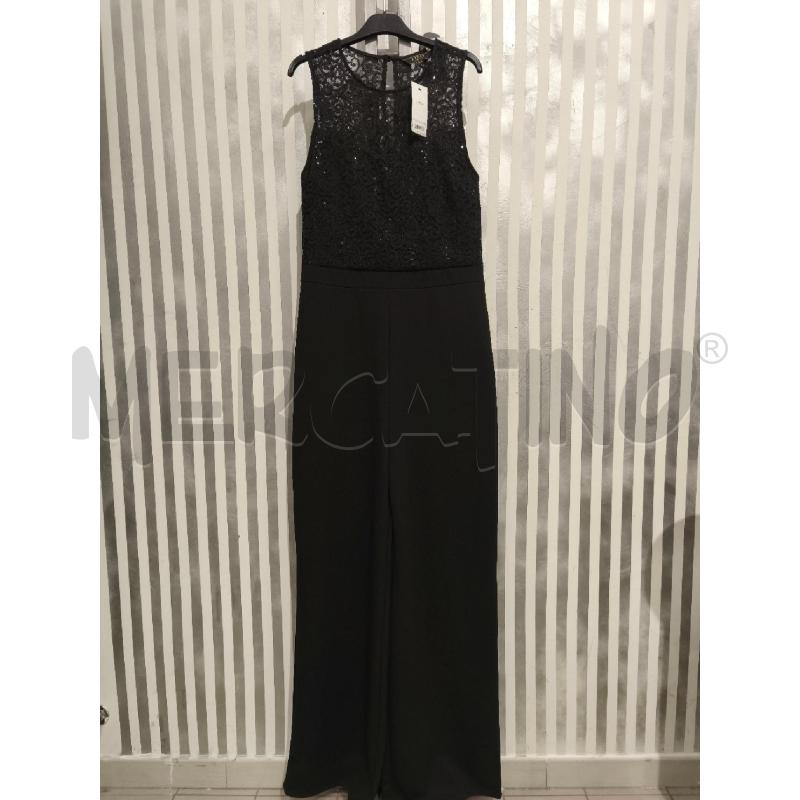 TUTA DONNA LIPSY NERA ELEGANTE NUOVA BUSTO PAILLETTES | Mercatino dell'Usato Campobasso 1