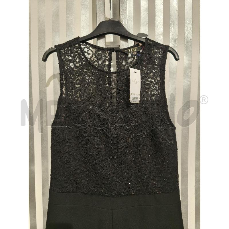 TUTA DONNA LIPSY NERA ELEGANTE NUOVA BUSTO PAILLETTES | Mercatino dell'Usato Campobasso 2
