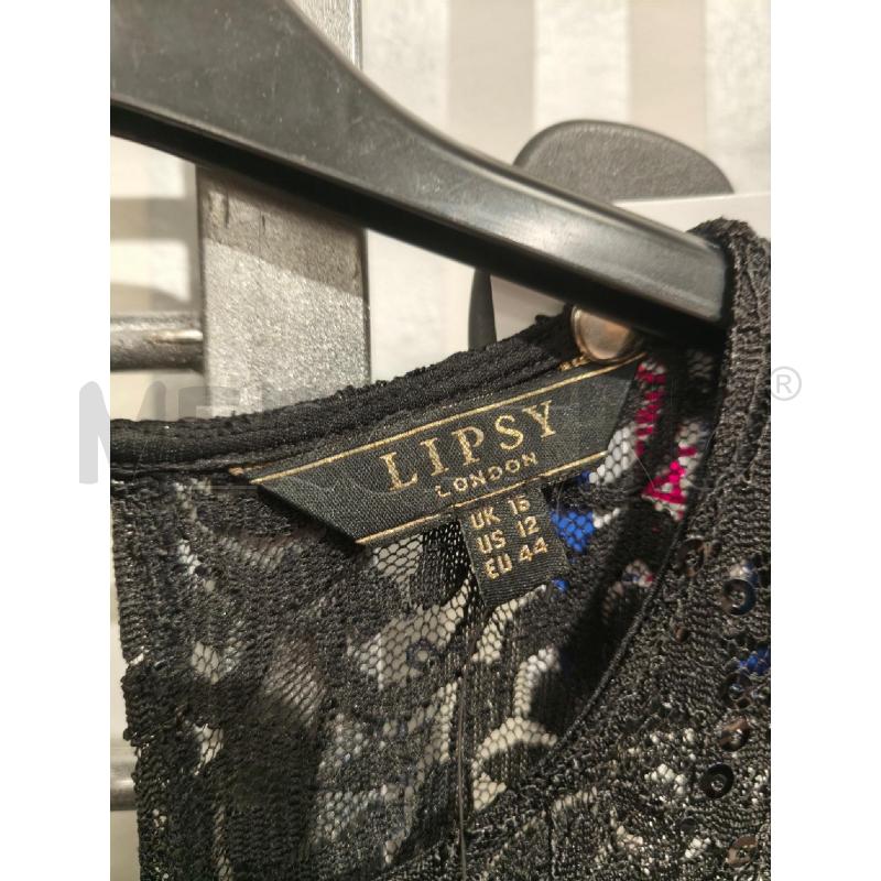 TUTA DONNA LIPSY NERA ELEGANTE NUOVA BUSTO PAILLETTES | Mercatino dell'Usato Campobasso 4