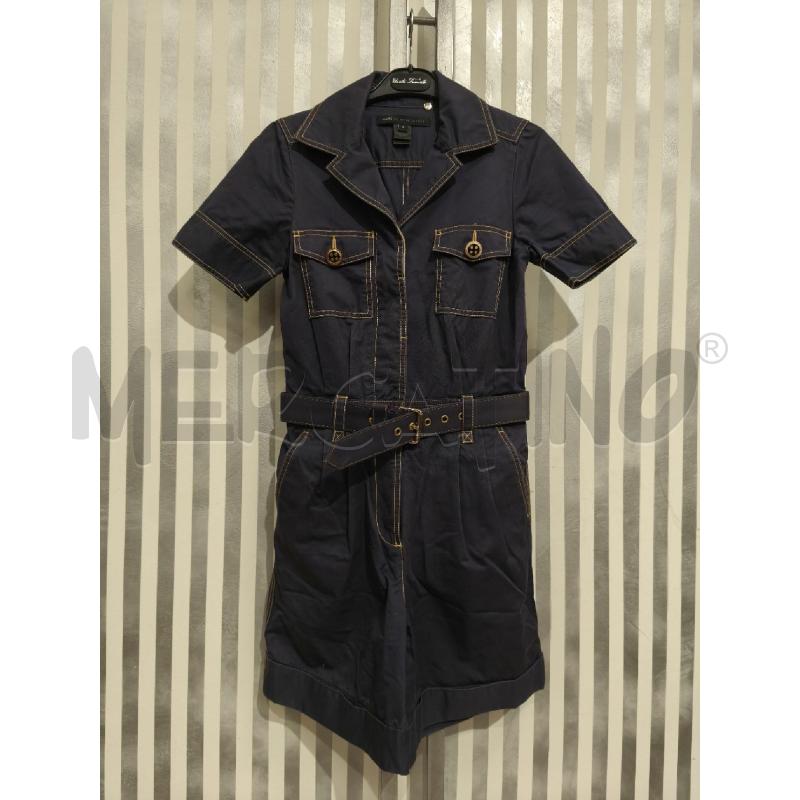 TUTA DONNA MARC BY MARC JACOBS BLU CUCITURE GIALLE | Mercatino dell'Usato Campobasso 1