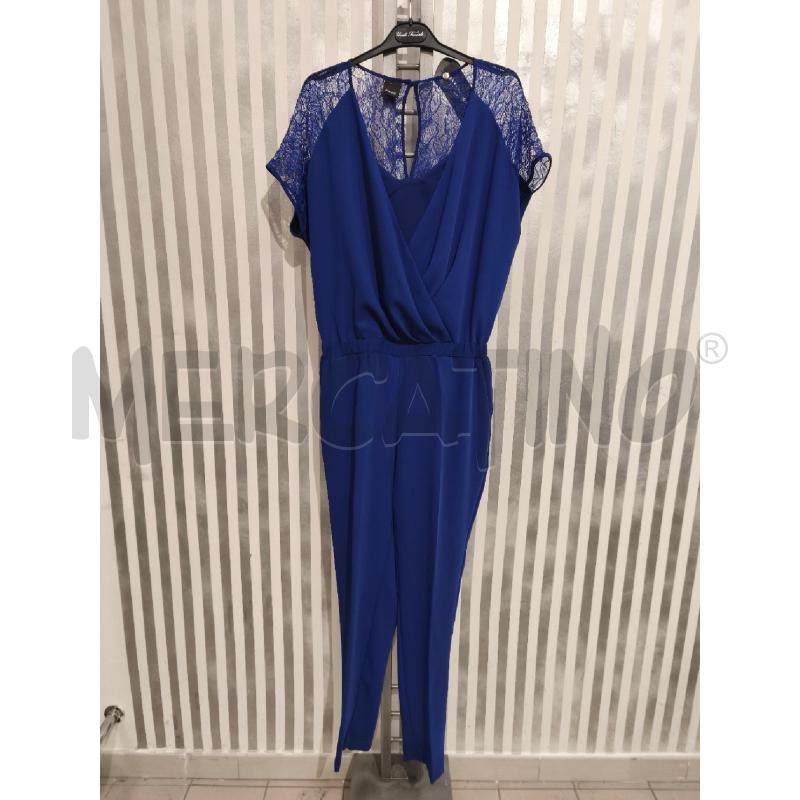TUTA DONNA PINKO BLU ELETTRICO CORPETTO PIZZO | Mercatino dell'Usato Campobasso 1