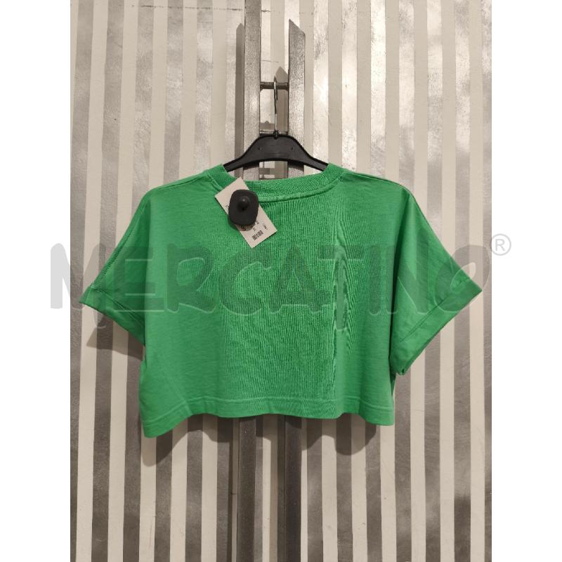 T SHIRT DONNA CALVIN KLEIN VERDE CORTA | Mercatino dell'Usato Campobasso 4