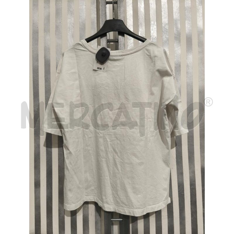 T SHIRT DONNA DISEL BIANCA SCRITTA | Mercatino dell'Usato Campobasso 5
