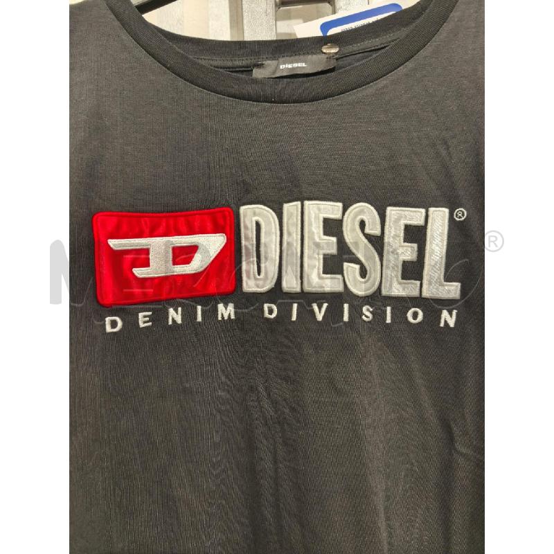 T SHIRT DONNA DISEL NERO SCRITTA | Mercatino dell'Usato Campobasso 3