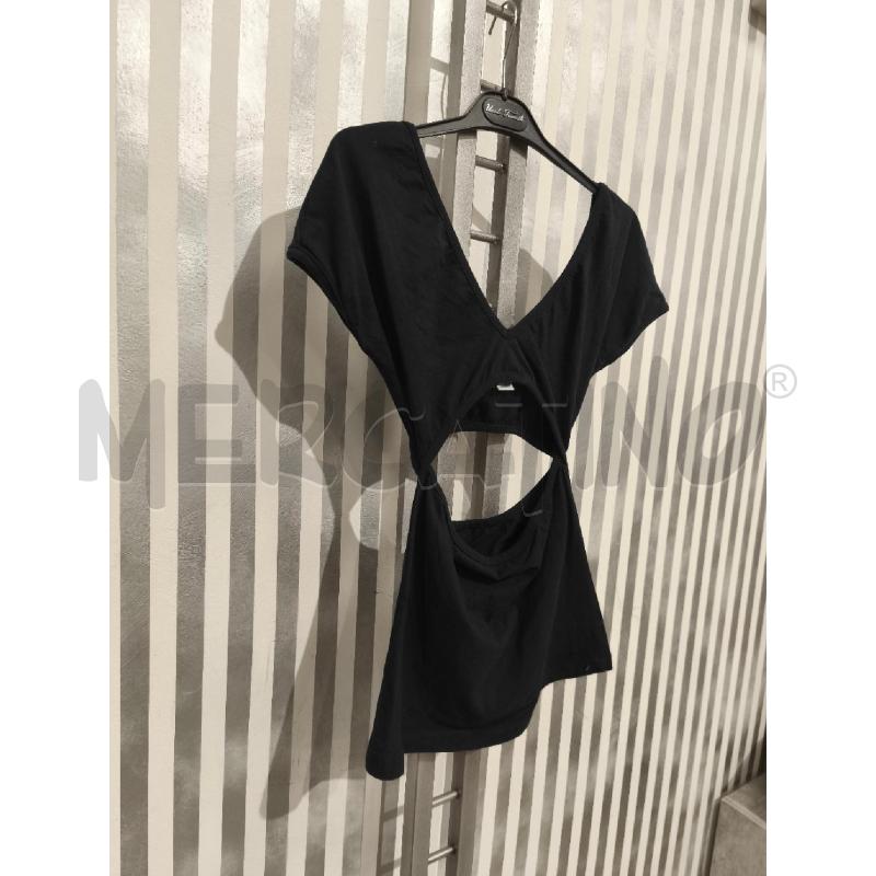 T SHIRT DONNA DOLCE E GABBANA NERA RETRO SCRITTE | Mercatino dell'Usato Campobasso 4