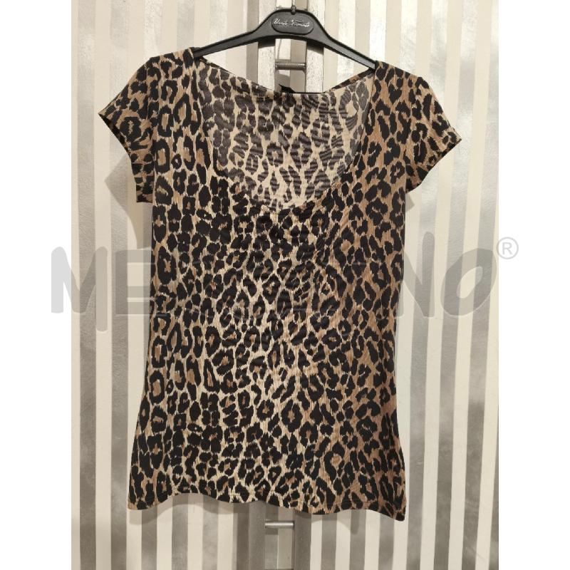 T SHIRT DONNA DOLCE E GABBAN LEOPARDATA | Mercatino dell'Usato Campobasso 1