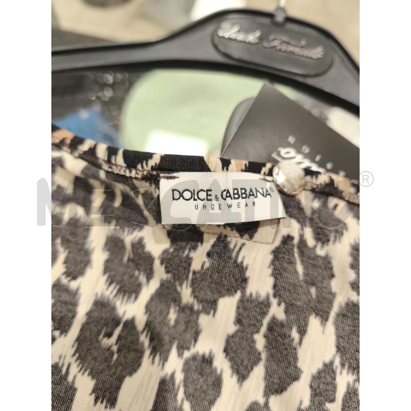 T SHIRT DONNA DOLCE E GABBAN LEOPARDATA | Mercatino dell'Usato Campobasso 5