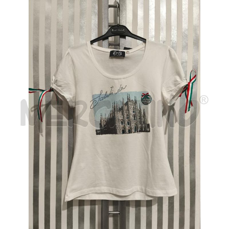 T SHIRT DONNA EAN 13 SALUTI DA BIANCA | Mercatino dell'Usato Campobasso 1