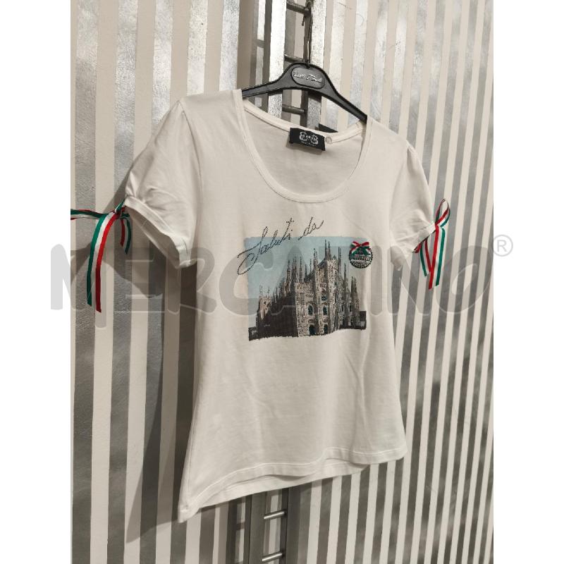 T SHIRT DONNA EAN 13 SALUTI DA BIANCA | Mercatino dell'Usato Campobasso 3