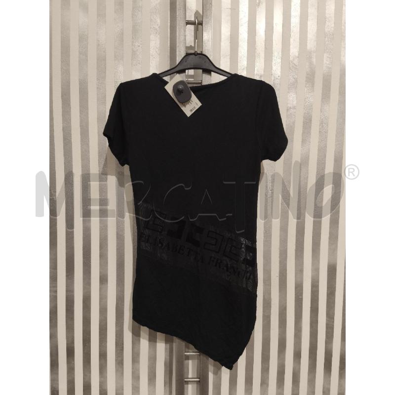 T SHIRT DONNA ELISABETTA FRANCHI FASCIA OBLIQUA LOGHI | Mercatino dell'Usato Campobasso 5