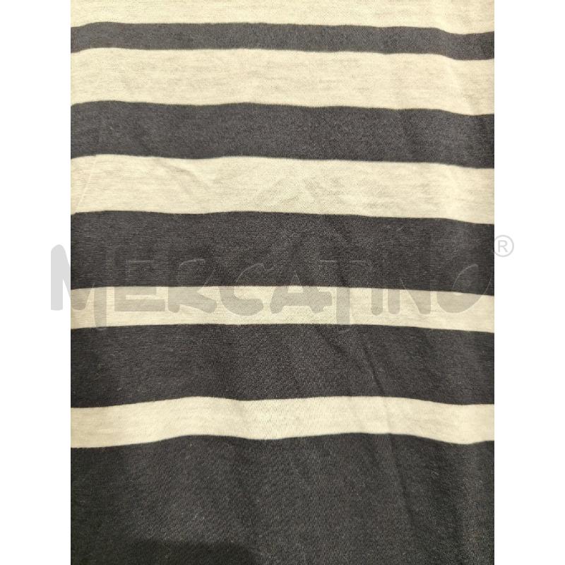 T SHIRT DONNA EMPORIO ARMANI BLU SCURO RIGHE BIANCHE | Mercatino dell'Usato Campobasso 3