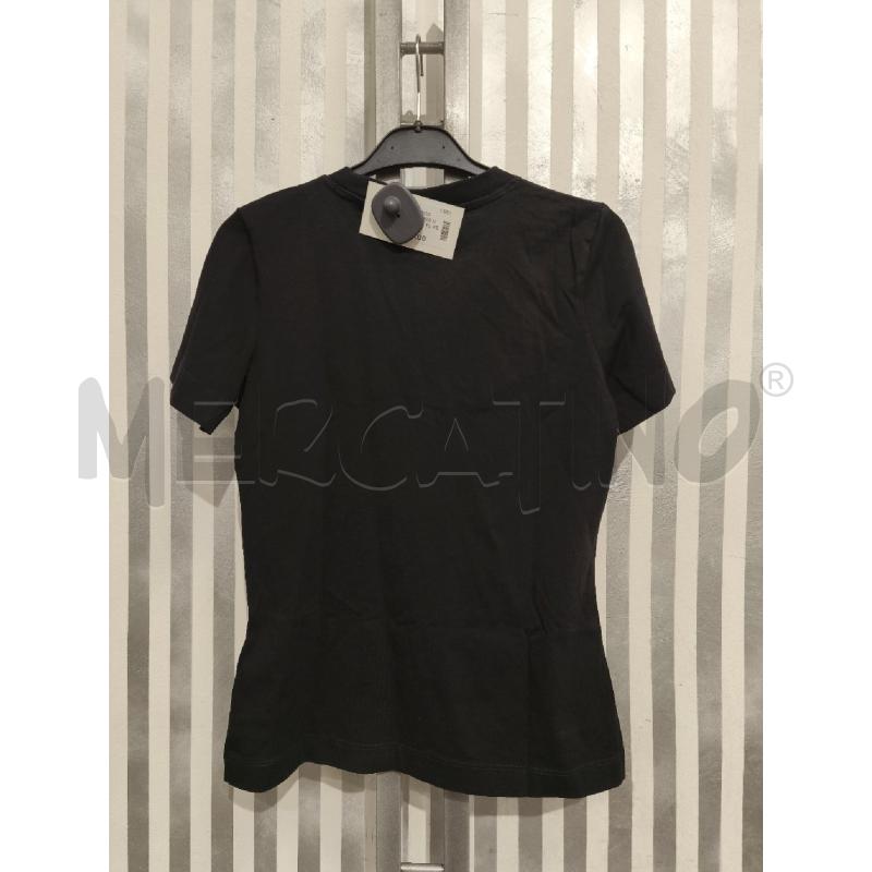 T SHIRT DONNA GUESS NERA SCRITTA NERA IN PIZZO | Mercatino dell'Usato Campobasso 5