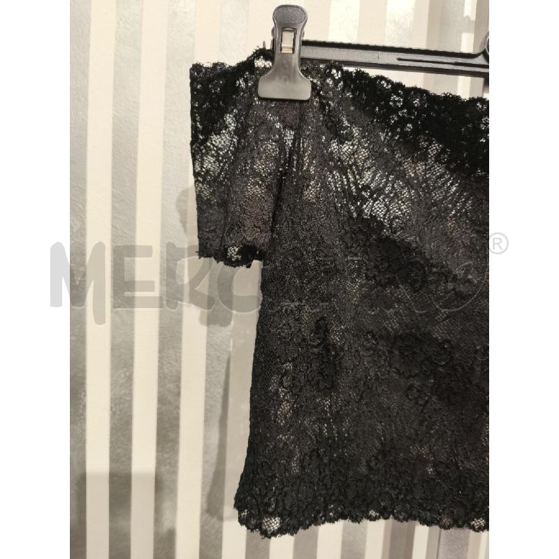 T SHIRT DONNA GUESS PIZZO NERO | Mercatino dell'Usato Campobasso 3