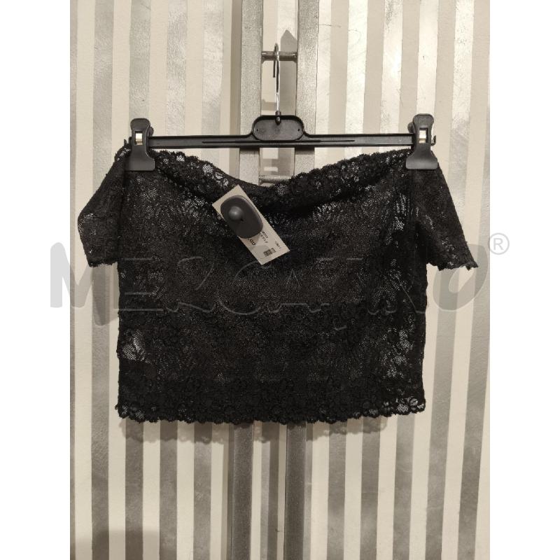 T SHIRT DONNA GUESS PIZZO NERO | Mercatino dell'Usato Campobasso 5