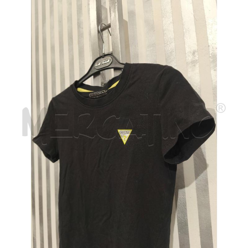 T SHIRT DONNA GUESS TRIANGOLO LIME | Mercatino dell'Usato Campobasso 4