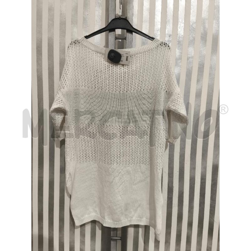 T SHIRT DONNA LE COEUR BIANCA RETINA SCRITTA | Mercatino dell'Usato Campobasso 5