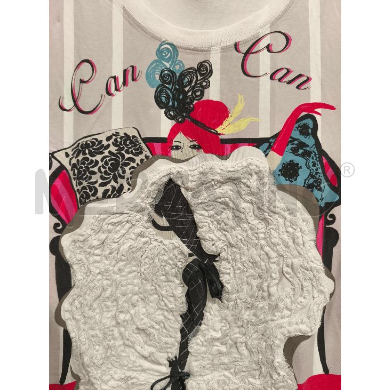 T SHIRT DONNA LOVE MOSCHINO CAN CAN | Mercatino dell'Usato Campobasso 4