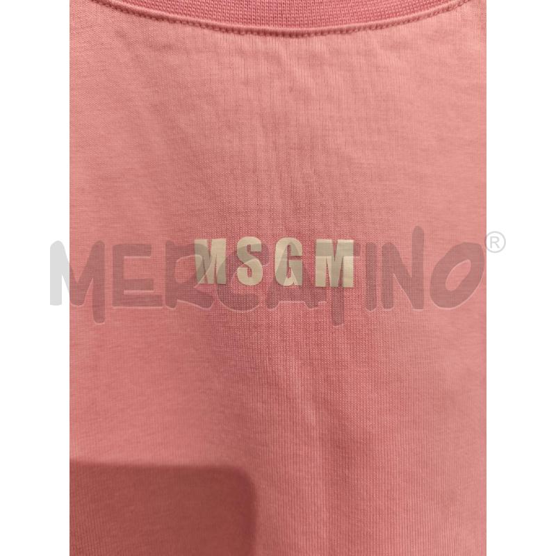 T SHIRT DONNA MAGM ROSA SCRITTA BIANCA | Mercatino dell'Usato Campobasso 3