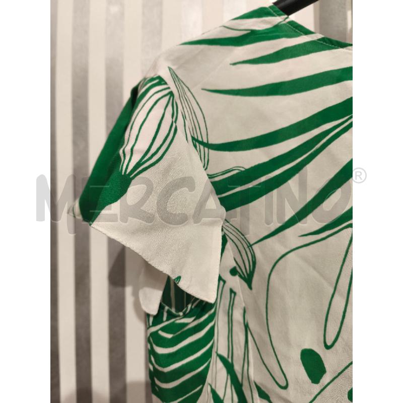 T SHIRT DONNA MARELLA PANNA VERDE FOGLIE | Mercatino dell'Usato Campobasso 4