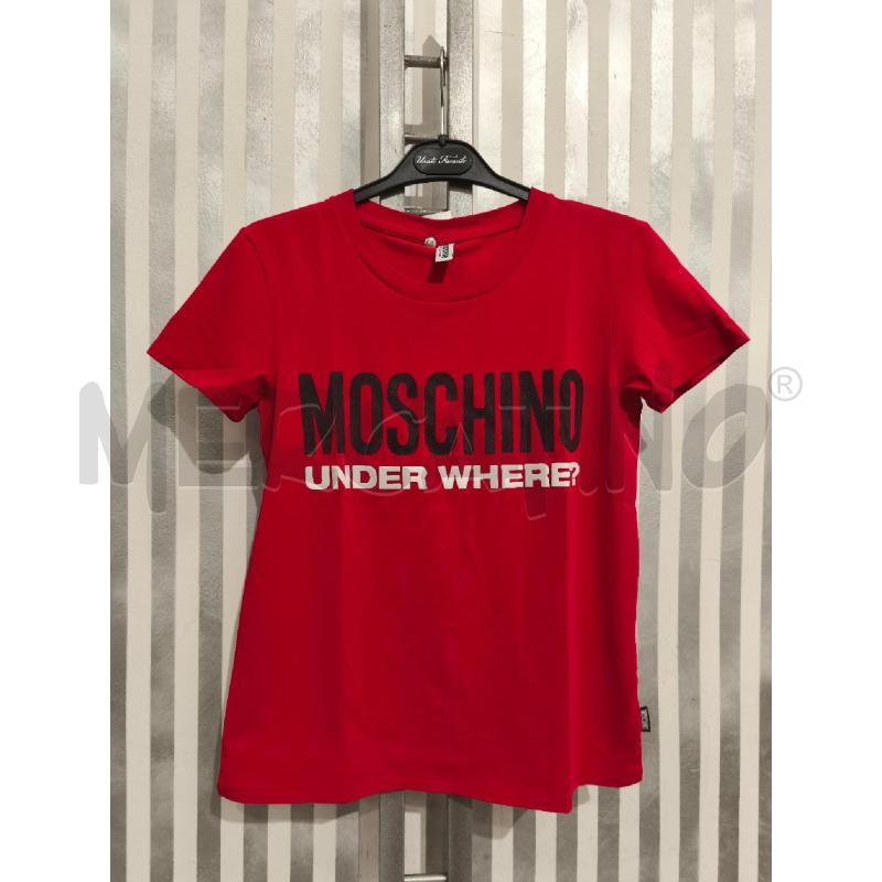 T SHIRT DONNA MOSCHINO UNDERWEAR UNDERWHERE | Mercatino dell'Usato Campobasso 1