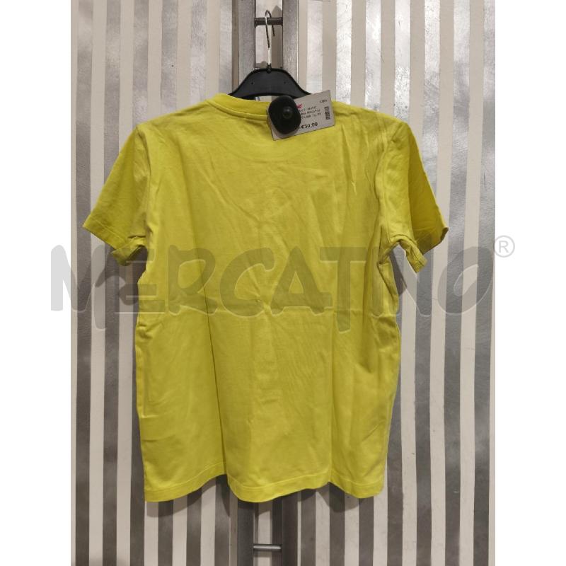 T SHIRT DONNA MSGM GIALLA SCRITTA BIANCA | Mercatino dell'Usato Campobasso 5