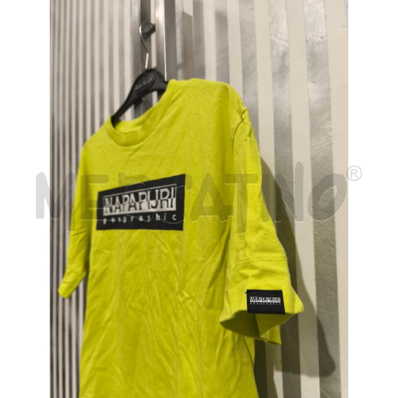 T SHIRT DONNA NAPAPIJRI GIALLO FLUO | Mercatino dell'Usato Campobasso 4