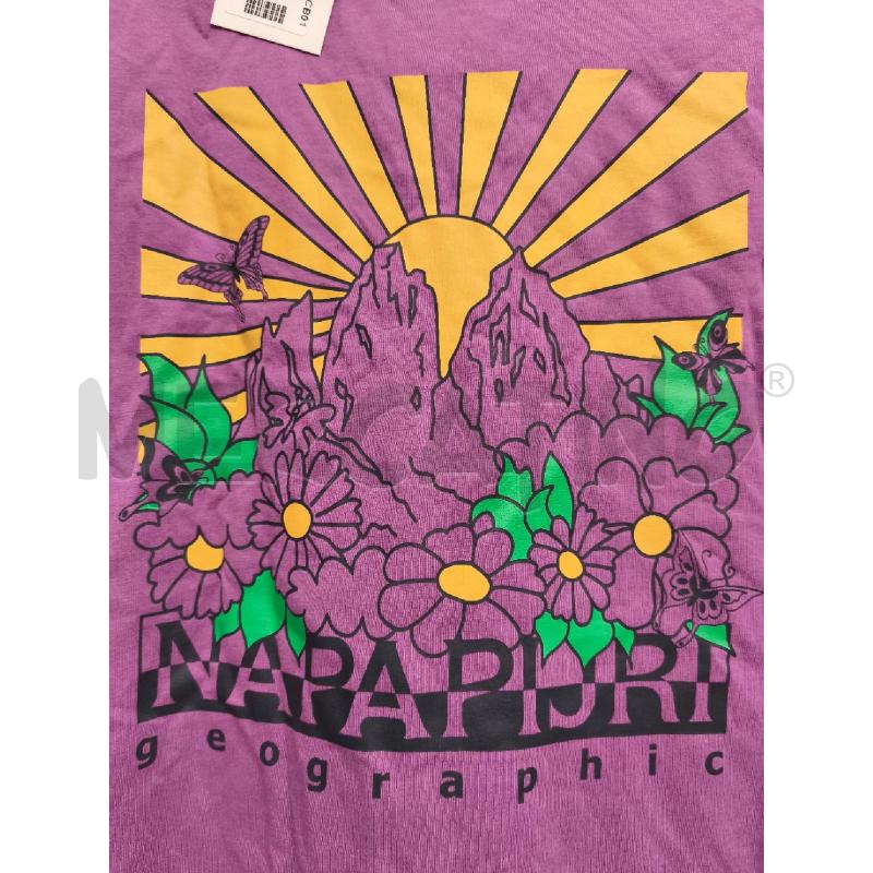 T SHIRT DONNA NAPAPIJRI LILLA | Mercatino dell'Usato Campobasso 5