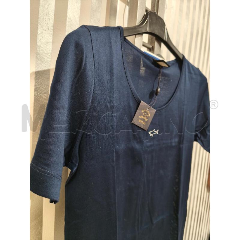 T SHIRT DONNA PAUL E SHARK BLU LOGHINO STRASS | Mercatino dell'Usato Campobasso 4