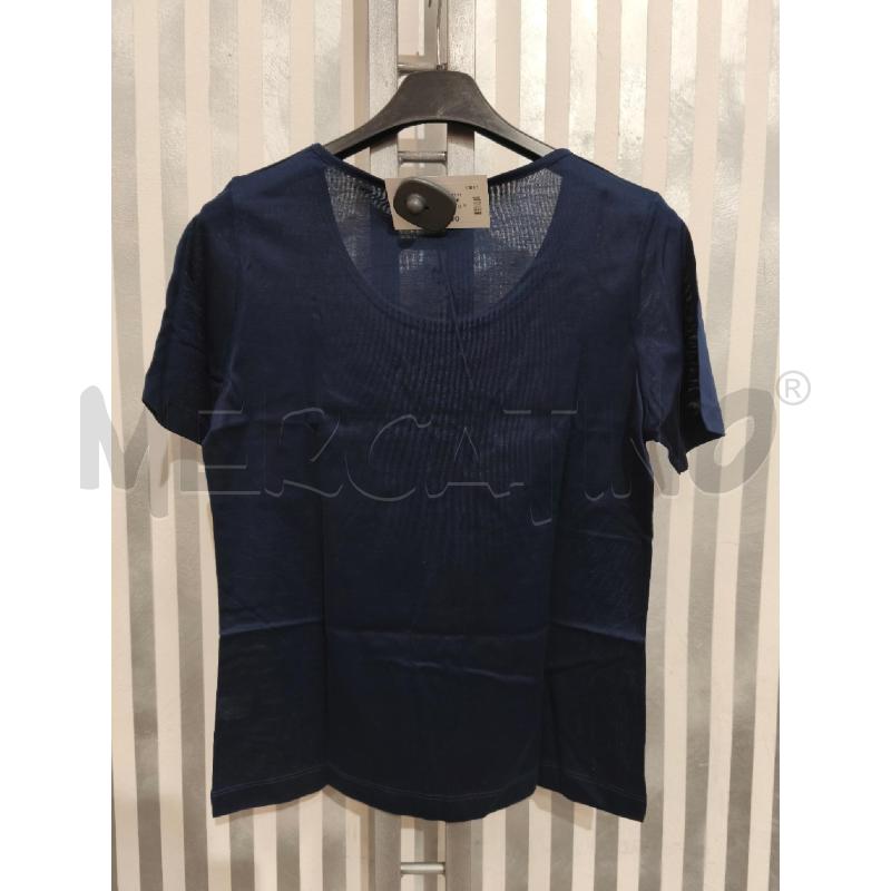 T SHIRT DONNA PAUL E SHARK BLU LOGHINO STRASS | Mercatino dell'Usato Campobasso 5