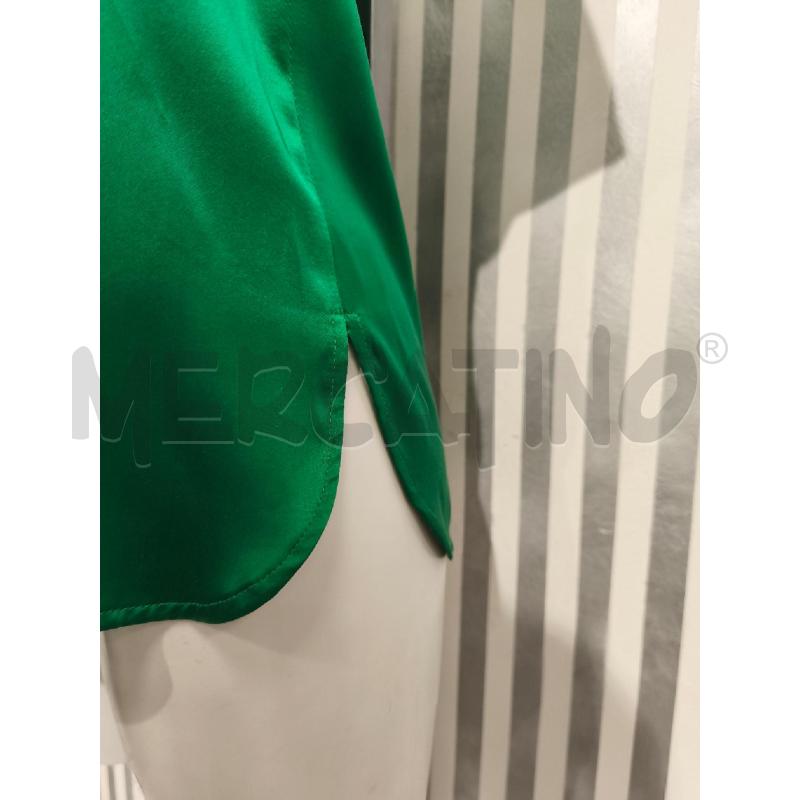 T SHIRT DONNA PINKO VERDE SATINATA | Mercatino dell'Usato Campobasso 3