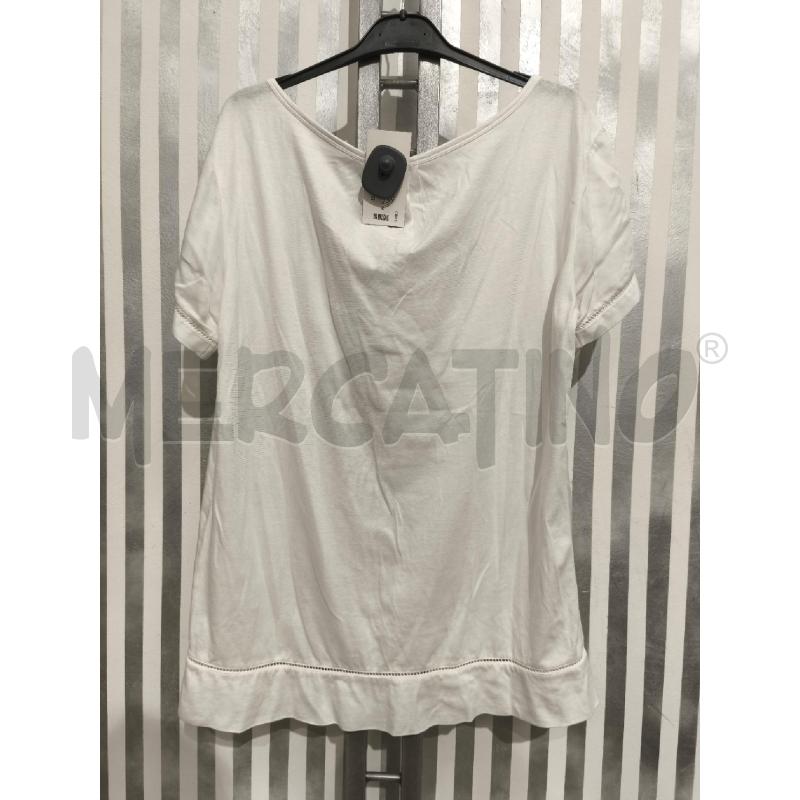 T SHIRT DONNA SEE TWINSET BIANCA SCEE LOVES YOU | Mercatino dell'Usato Campobasso 5