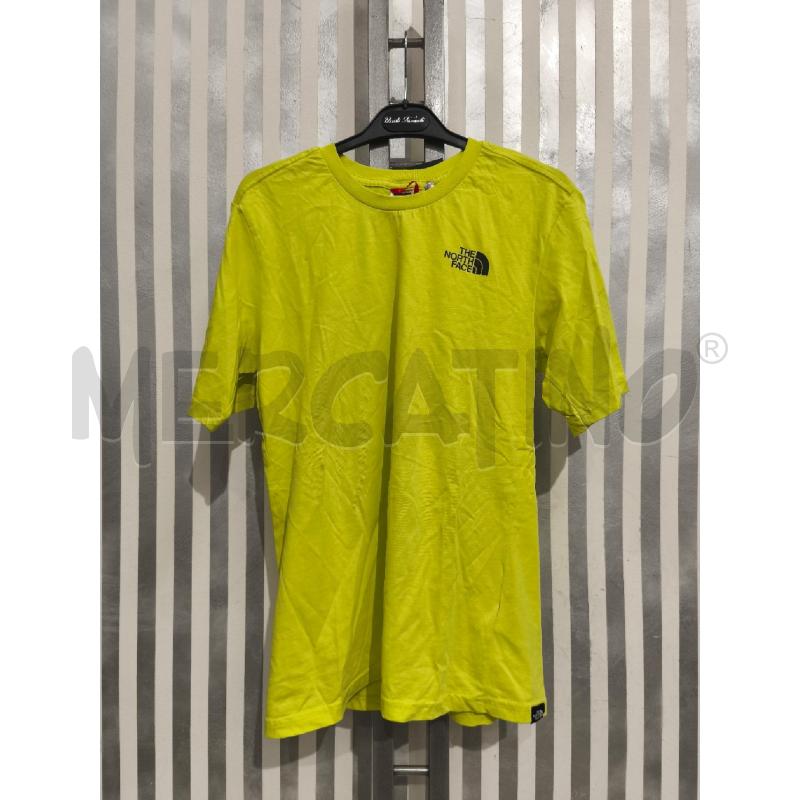 T SHIRT DONNA THE NORTH FACE GIALLO FLUO | Mercatino dell'Usato Campobasso 1