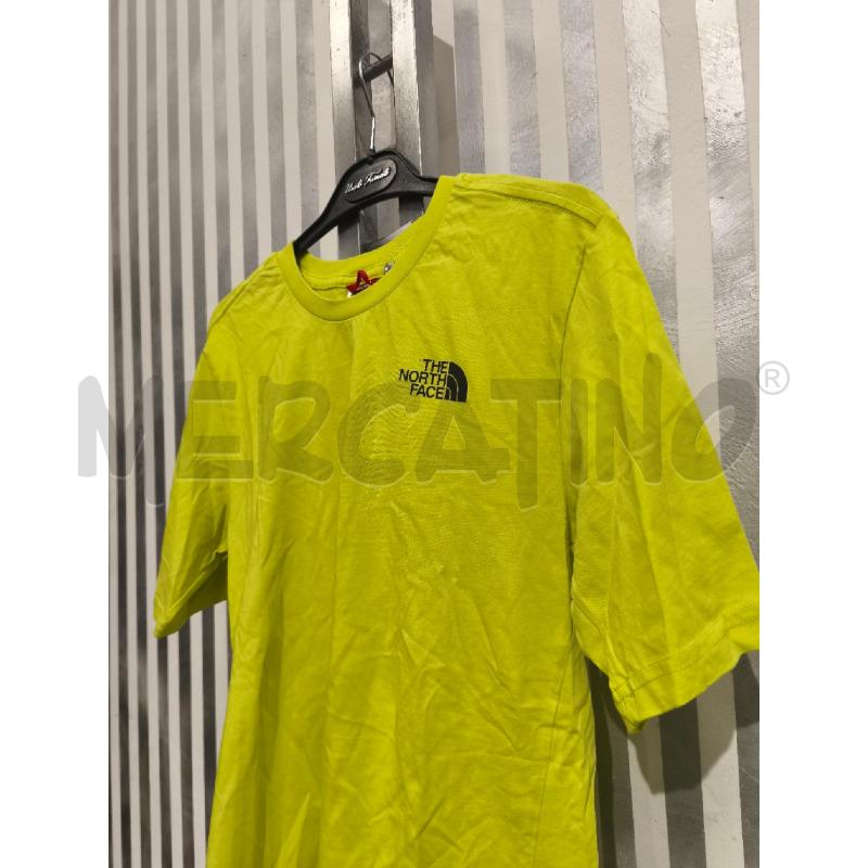 T SHIRT DONNA THE NORTH FACE GIALLO FLUO | Mercatino dell'Usato Campobasso 4