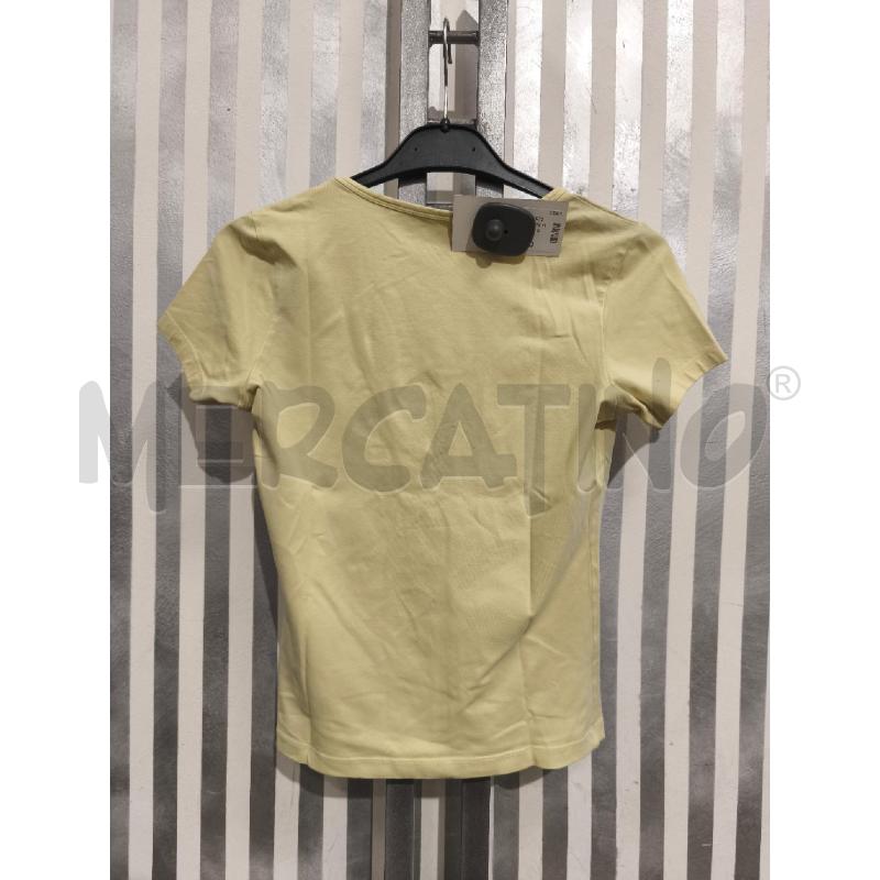 T SHIRT DONNA TOMMY HILFIGER GIALLA SCOLLO V | Mercatino dell'Usato Campobasso 5