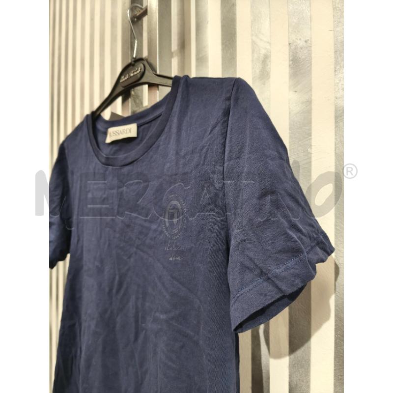 T SHIRT DONNA TRUSSARDI BLU LOGO ITALIAN DNA | Mercatino dell'Usato Campobasso 4