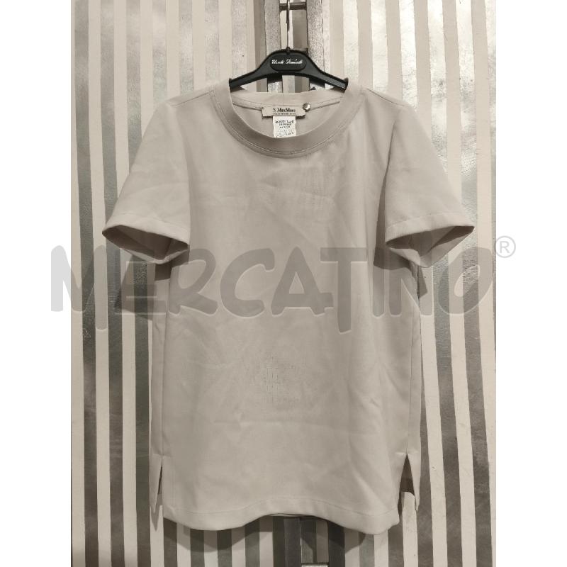 T SHIRT DONNA 'S MAX MARA PANNA | Mercatino dell'Usato Campobasso 1