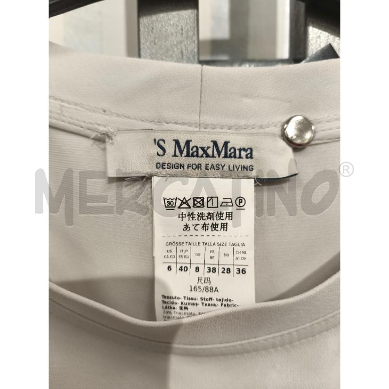 T SHIRT DONNA 'S MAX MARA PANNA | Mercatino dell'Usato Campobasso 2